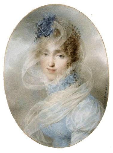 Hortense de Beauharnais - par Jean-Baptiste Isabey - 1813